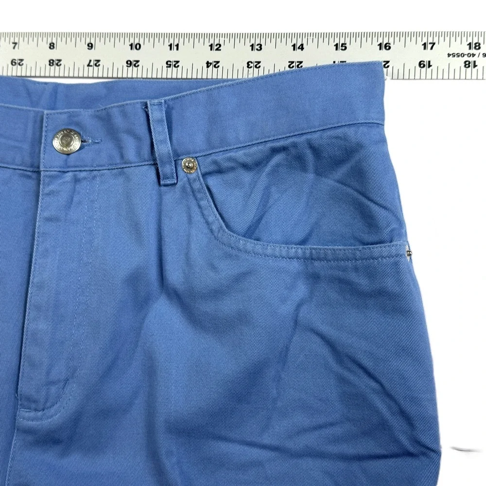 Lauren Jeans Co Ralph Lauren Blue Capri Pants Womens 10 High Rise Vintage Y2K